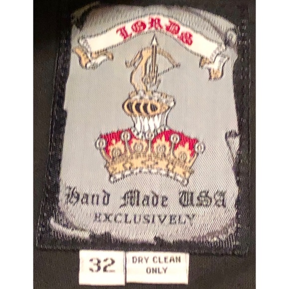 Lords Black Custom Made Suit - Picture 10 of 10